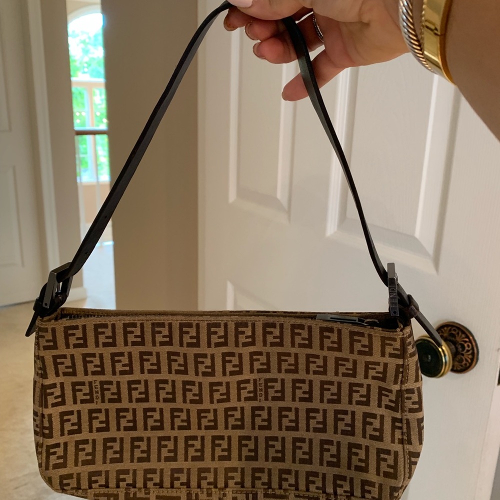 Fendi FF logo handbag